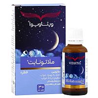 قطره ملاتونایت با طعم تافی ویتاویوا - 1 میلی گرم حجم 30 میلی لیتر