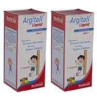 شربت آرژیتال هلث اید - 250 میلی لیتر بسته دو عددی